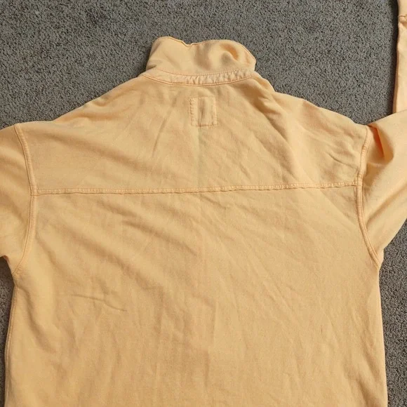 NWT Aerie Womens XXS Peach LongSleeve Collared Pocket Pullover Sweatshirt Cotton - Picture 3 of 16